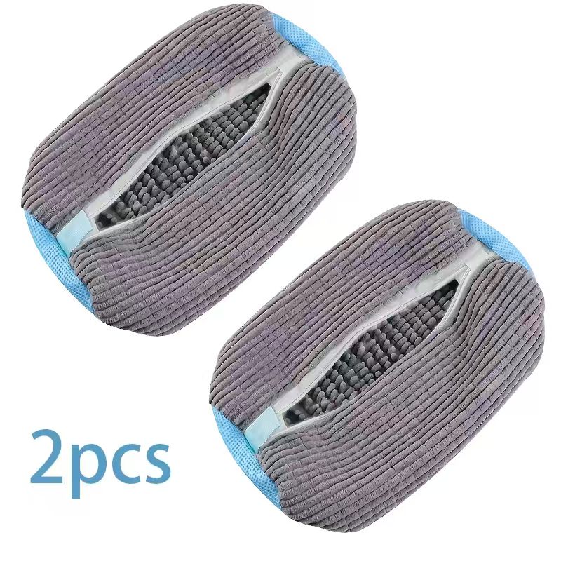 Reusable Shoe Wash Bag Machine Washable Cleaning Bag With Self-locking Zipper for All Shoes Size and Type,for Washer and Dryer