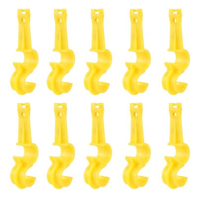 10Pcs S Shaped Water Supply Tube Hose Pipe Holder Clamp Clip Farm Accessories for Waterline