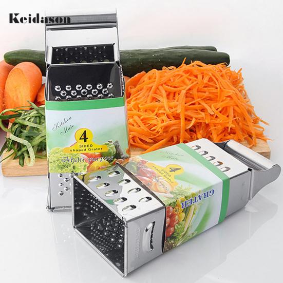 Puntos Stainless Steel 4 Sides Multifunction Garlic Chopper Potato Vegetable Slicer