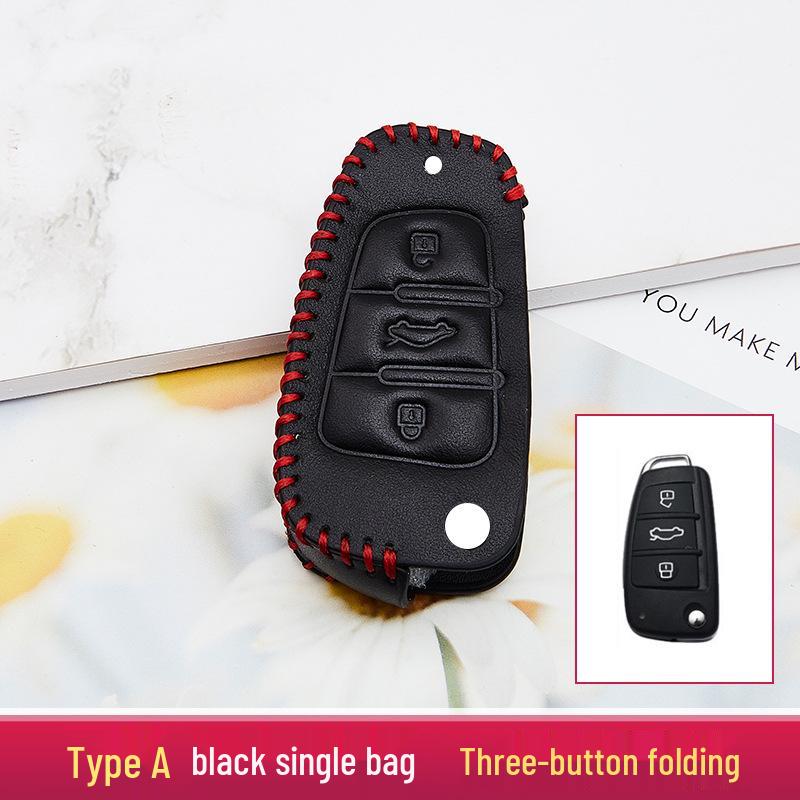 2020 Model Enhanced Car Key Case and Keychain