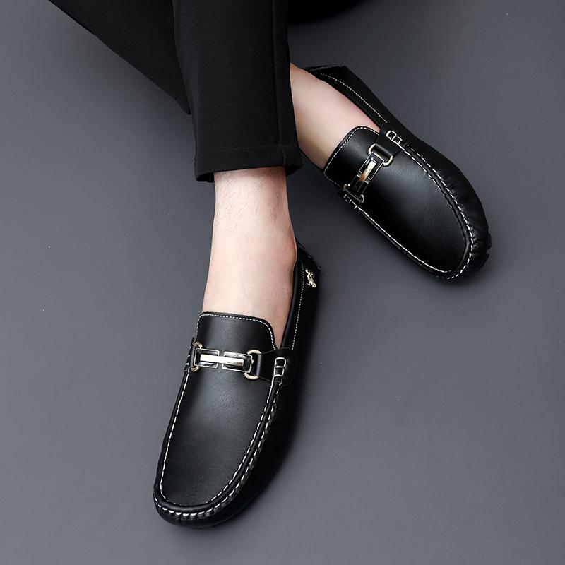 Women Comfort Flats Casual Slip On Men’s Moccasins Loafer Driving Shoes Unisex Plus Size White Shoes