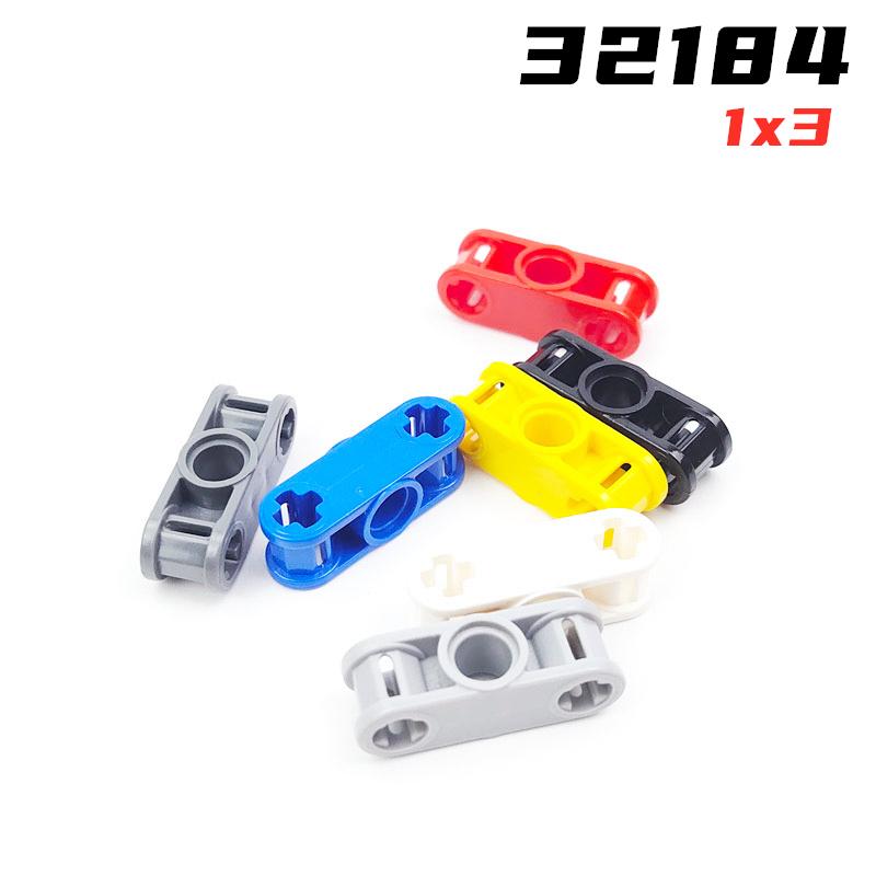 Rainbow Pig MOC Parts 32184 High-tech Axle and Pin Connector 3L for Building Blocks Parts Classic Brand Kids DIY Educational Toy