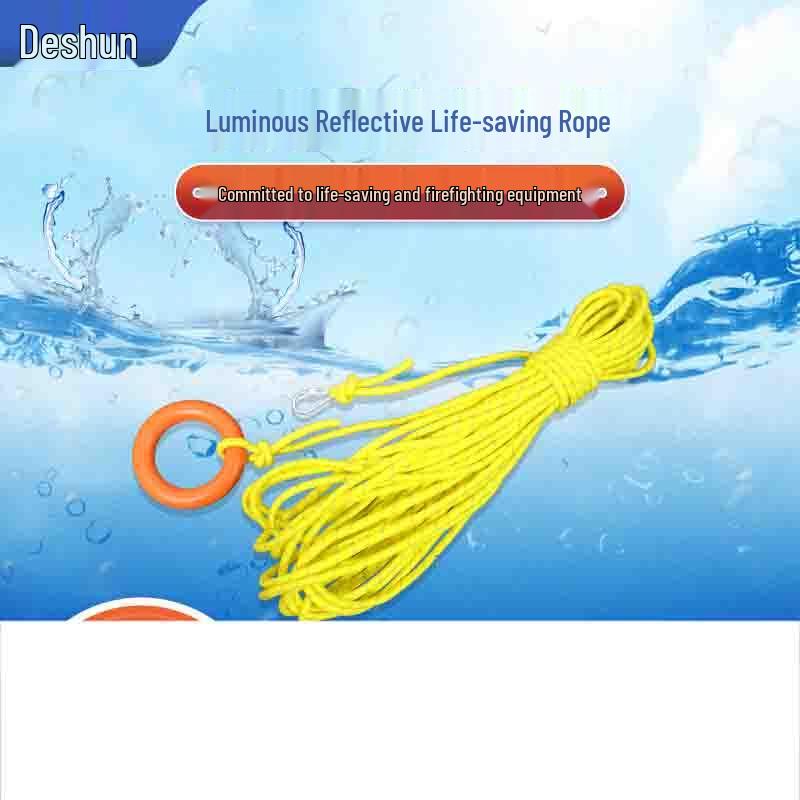 OLOMM Floating Reflective Safety Rope 10mm x 30m