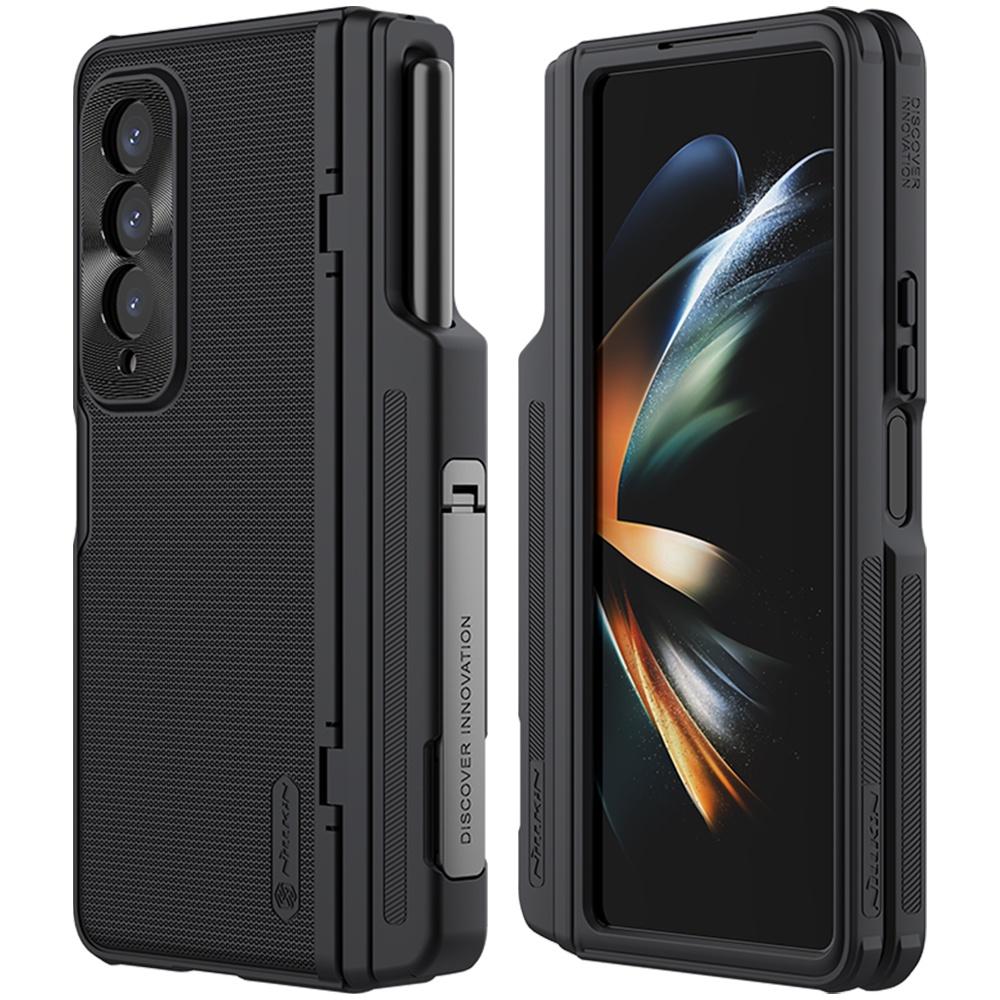 

NILLKIN Супер матовый складной чехол для Samsung Galaxy Z Fold 4, тонкий матовый ТПУ + ПК, противоударная задняя крышка с защитой от отпечатков пальцев for Galaxy Z Fold4(7.6 ) чёрный
