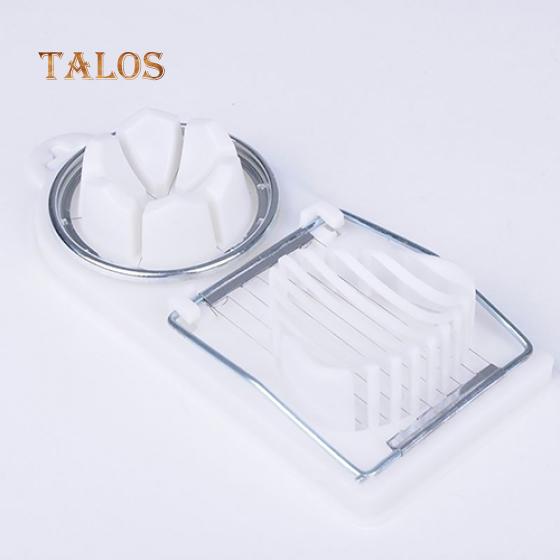 2 In 1 Multifunctional Home Tool Stainless Steel Cutter Chopper Peeler Egg Slicer Kitchen