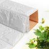 3D Brick Grain Wall Stickers Self Adhesive Realistic Texture Easy Cut Customizable Wall Decor for Living Room Bedroom School
