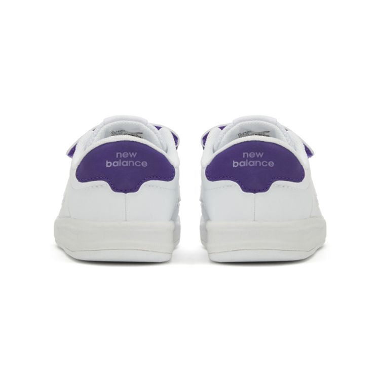 New Balance CT60 Comfortable Lightweight Low-Top Walking Shoes Baby Shoes White Purple IVCT60RP
