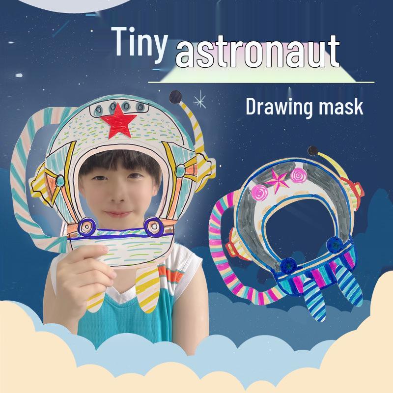Little Astronaut DIY Art Mask Kit for Kids