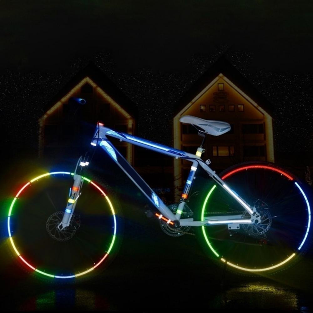 8m Car Stickers Reflective Decoration Tapes Motorcycle Bike Body Rim Wheel Strip DIY Reflective Tapes for Car Motorcycle Bike
