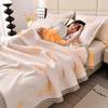Blankets Cotton Summer Quilt Soft Comforter Bedding Quilt Super Soft Bedspread with Pillowcase Summer Quilt Bedspread King Size