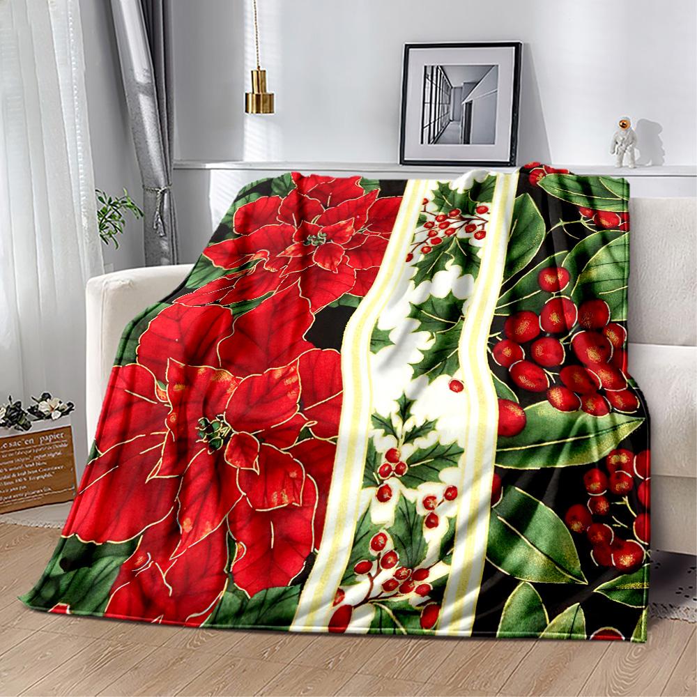 Christmas 239 Blanket Soft & Cozy Great for Sofa Office Chair Picnics All-Season Use Modern Gifts For Family Or Friends