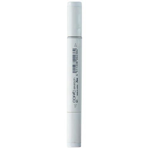Marqueur - COPIC - N1-Sketch - Couleur: Neutral Gray - Type: Adulte - Opacité: Opaque