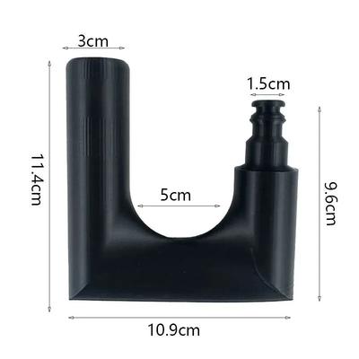 Plastic Hose Adapter, Durable & Corrosion-Resistant Fitting for Hoses, Faucets & Pumps, Easy Installation for Gardening, Irrigation & Household Use