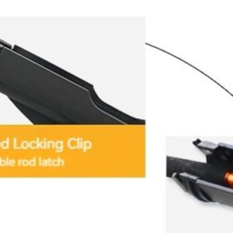 Fishing Boat Rods Holder 360 Degree Adjustable Fishing Pole Holder with Large Clamp Opening for Fishing Kayak Boat Accessories China Mainland
