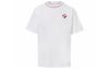 Converse T Shirts Men's White Crew Neck Moderate Straight Fit 10020887-A02