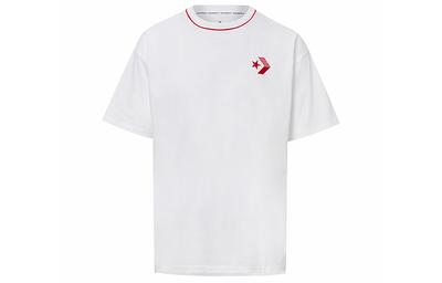 T Shirts Men's White Crew Neck Moderate Straight Fit 10020887-A02