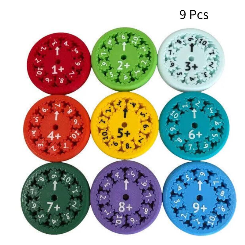 

Math Fidget Fact Spinners Fidget Spinner Toy Number Fidget Puzzle Education Add Subtract