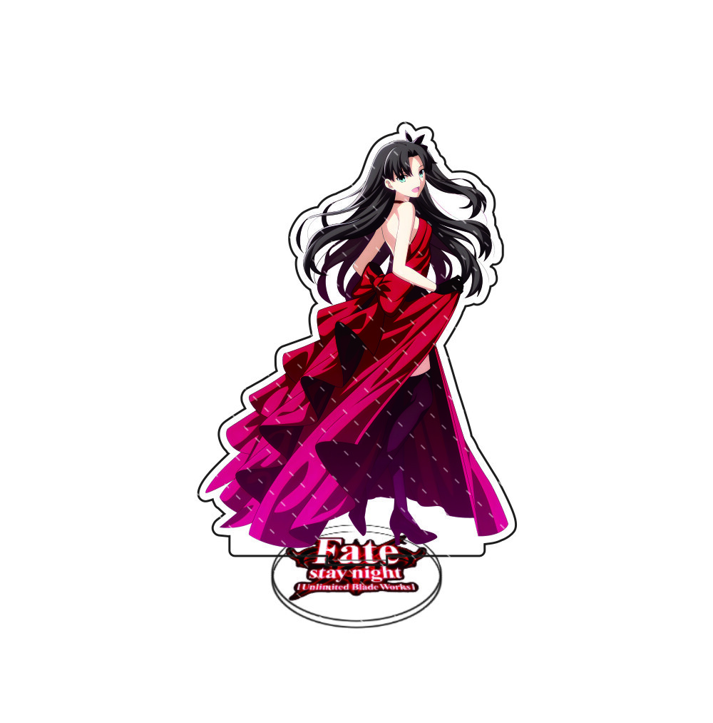 Anime Fate 15cm Acrylic Stand Model Cosplay Characters Desktop model stand Ornament Goods Collection Gifts