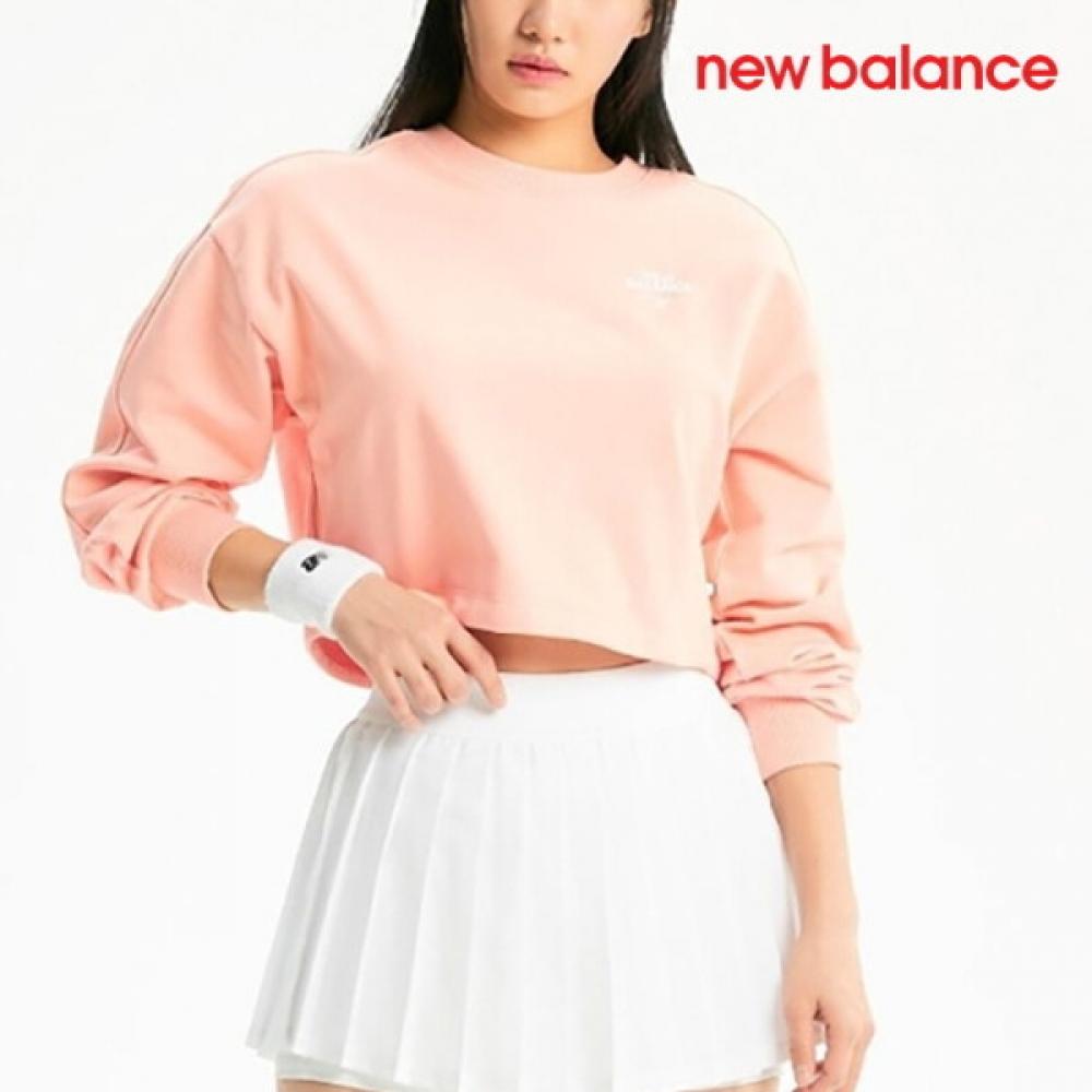 

New Balance Women S T ShirT D24 Nbnce1w232 81 Women S Crop Round SweaTShirT FREE/M