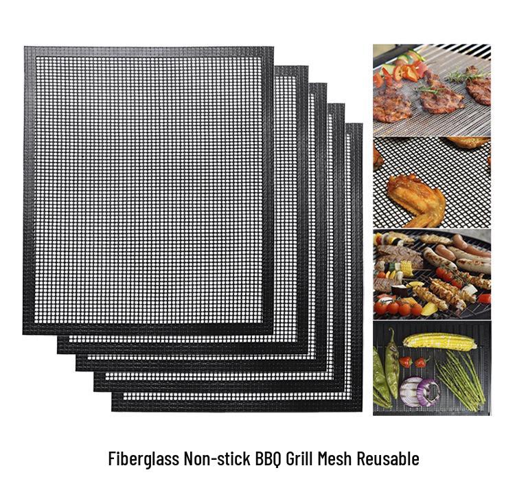High-Temperature Resistant Silicone BBQ Grill Mesh Baking Mat