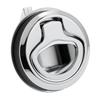 2/4pc Round Flush Pull Slam Latch Hatch Locker Lift Handle Latch Lock Marine Hardware Door Replacement Parts For Boat Yacht Deck