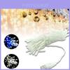 Fio de Luzes LED USB com Efeito Chuva de Meteoros para Decoração de Natal e Festas