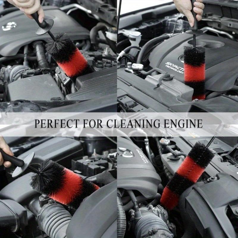 Tool Engine Grille Car Truck Motor Detailing Brush Cleaner Car Wheel Brush Wheel Rim