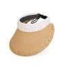 Summer Outdoor Vacation Sunshade Hat Women's Grass Weaving Large Eave Sky Top Hat Korean Edition Grass Hat