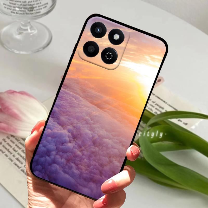 For Honor X7c 4G Case X 7c Geometric Design Soft Silicone TPU Phone Back Cover For Huawei Honor X7c Shockproof Bumper Phone Bags