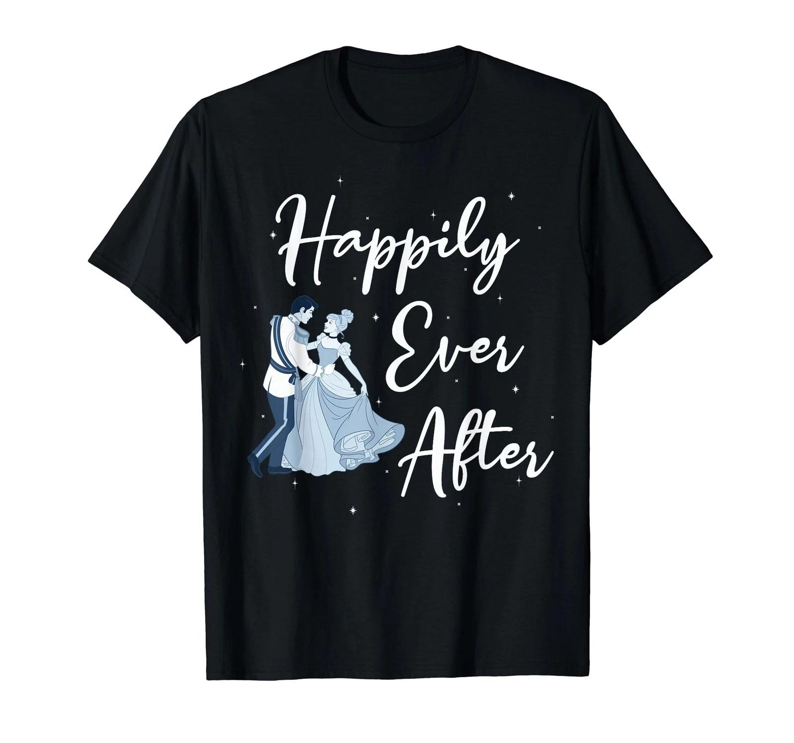 Disney Cinderella Bridal Prince Charming Happily Ever After T-Shirt_ 2XL