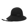 SNOWPEAK APPAREL Ecco Taslan 7-Panel Wide Hat (S26Mufbh72) Black