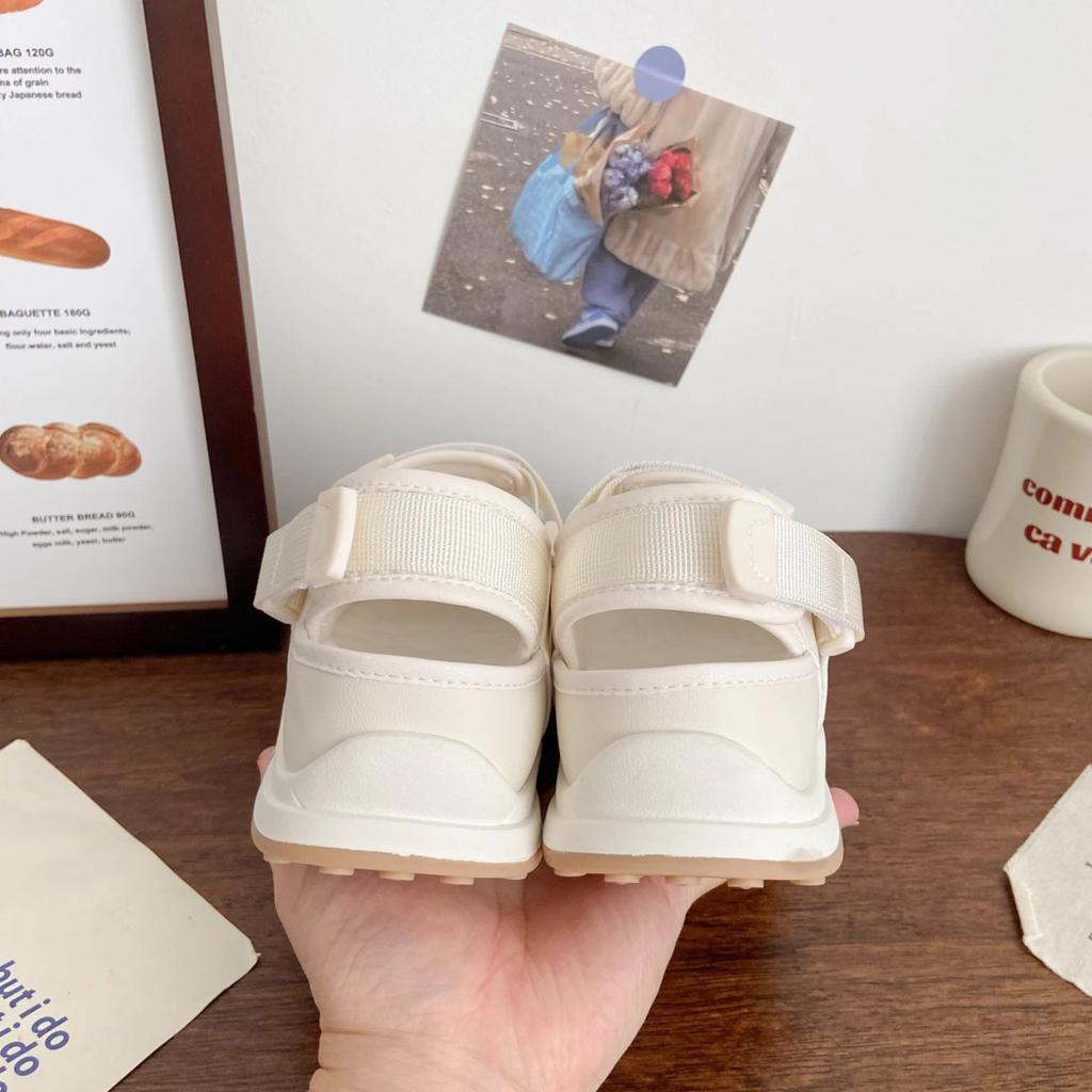 thick-soled non-slip color matching little white shoes women's summer 2025 new fashion versatile comfortable Velcro casual board shoes