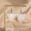 LIKGREAT Gothic Evil Eye Earring Stainless Steel Sun Eyes Drop Hoop Earrings Punk Hiphop Jewelry Amulet Gift for Women