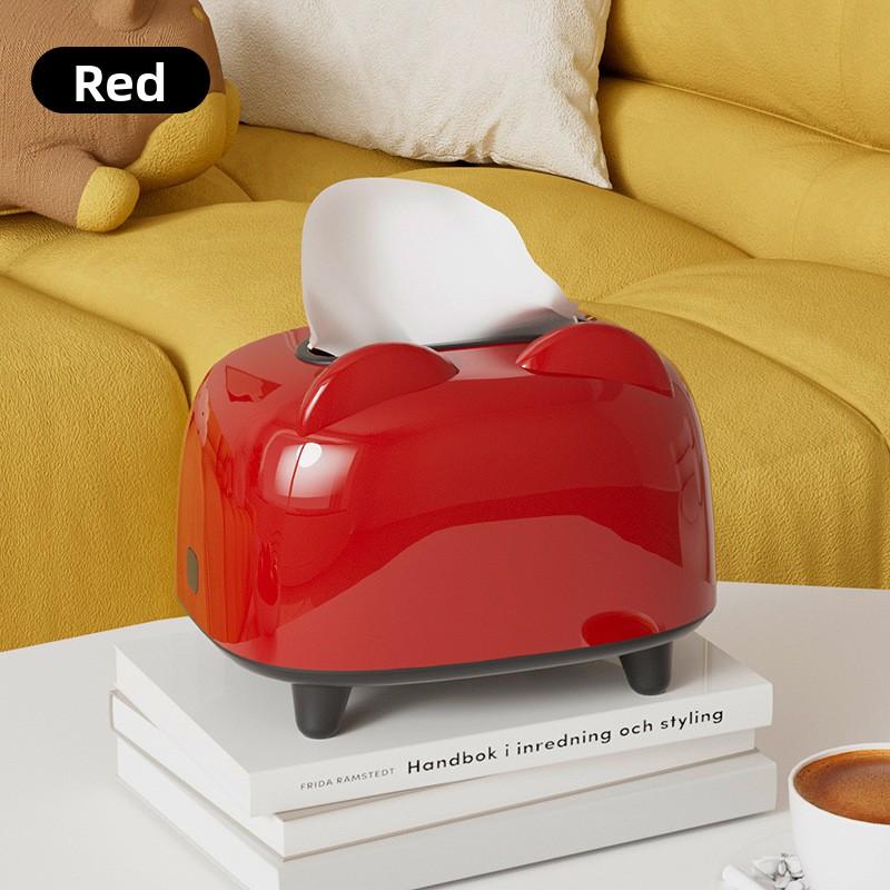 Dopamine Desktop Tissue Box, Cute Tissue Box, High-end Living Room, Home Napkin Box