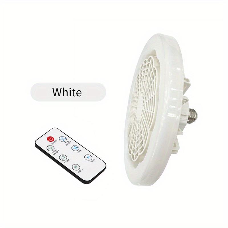 

Светодиодный умный вентилятор 30 Вт AC110 В 220 В потолочный вентилятор с подсветкой интеллектуальный пульт дистанционного управления E26/E27 бесшумный для спальни гостиной 30W&White Light белый