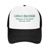 Lehman Brothers Employee of the Month September 2008 Casual Baseball Cap Trucker Hat Spring Wholesale Men Stylish Baseball Caps