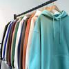Men's Thick Velvet Hoodie - Solid Color, Trendy Korean Style for Autumn/Winter