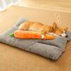 Dog Toy Pet Carrot Plush Toy Vegetable Chew Toy for Small Medium Large Dogs Universal Pet Sound Playing Toy Pet Accessories
