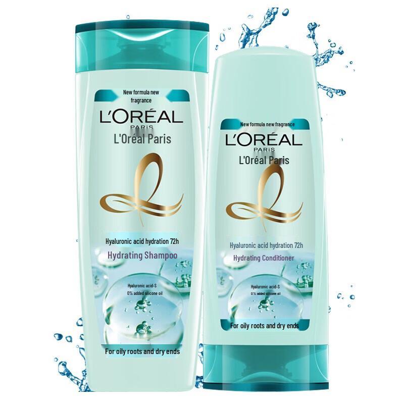 

L Oréal Hyaluronic Acid Hydrating Shampoo & Conditioner Set