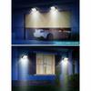 106LED Solar Light Outdoor Waterproof with Motion Sensor Floodlight Remote Control 3 Modes for Patio Garage Backyard Solar Lamp