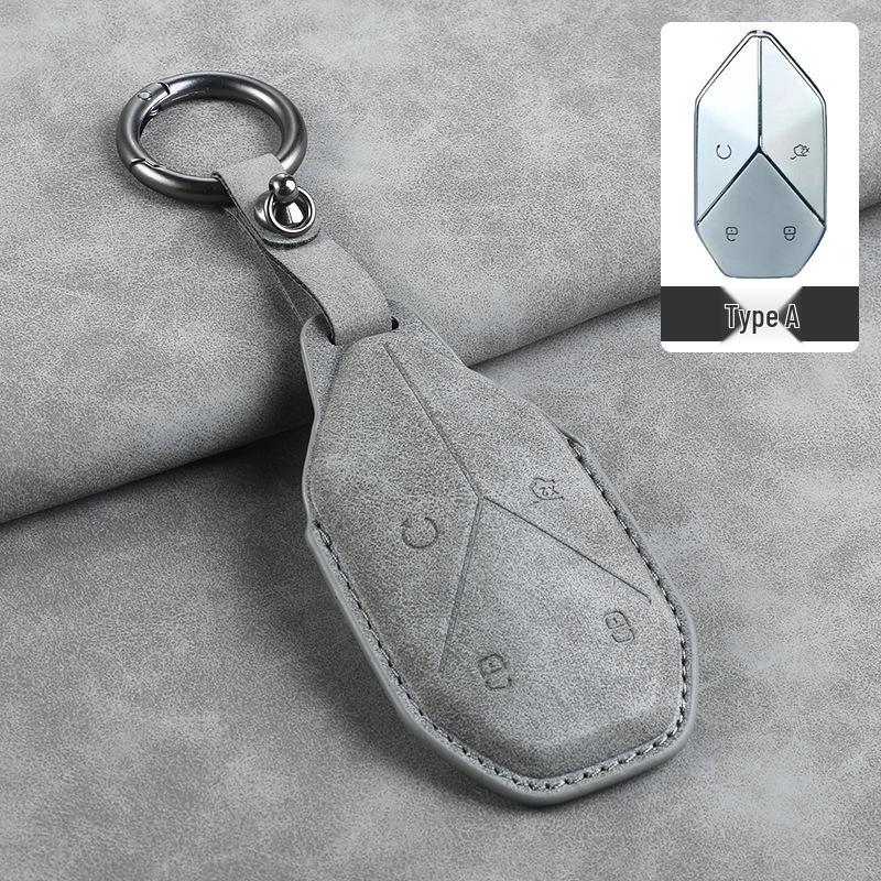 Hochwertige Autoschlüsselhülle für BYD Yangwang U8/U9/U5/U3 - Für Damen & Herren