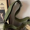 Vintage Camouflage Canvas Underarm Bag Women's Shoulder Messenger Bag