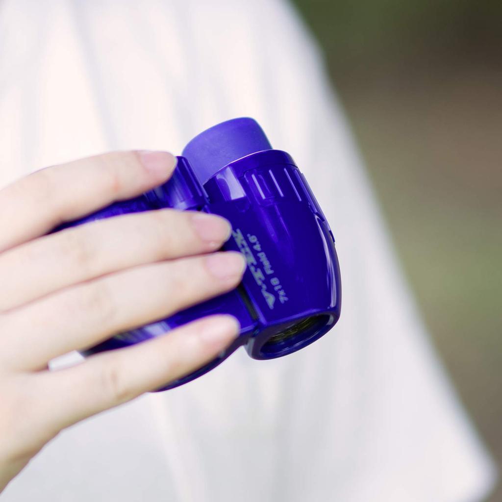 KENKO Binoculars 7x18 Porro Prism Type 7x 18mm Aperture Purple V-TEX VT-0718PR