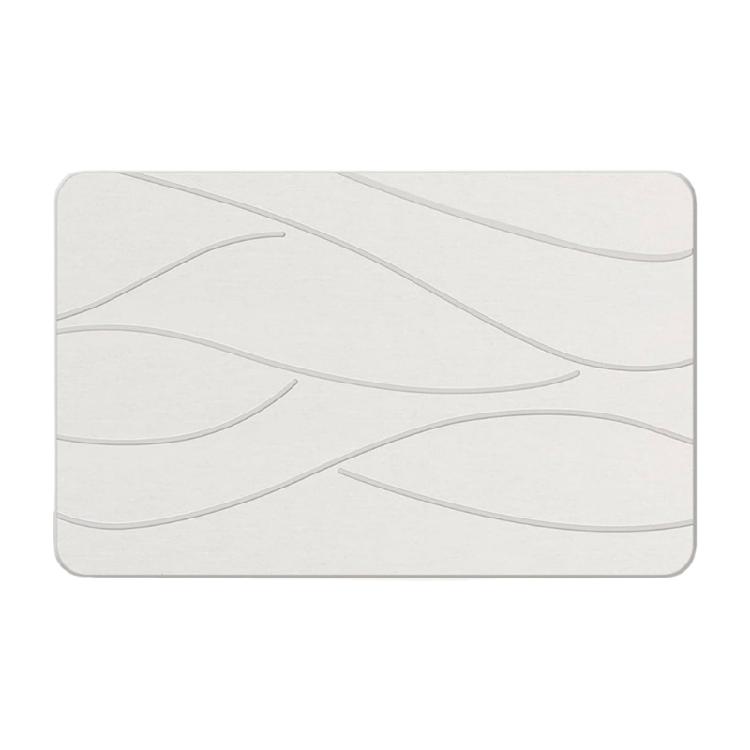 Absorbent Bath Mat, Antislip Diatomite Quick Dry Floor Covering for Bathroom Comfort Bathroom Mat Various Size