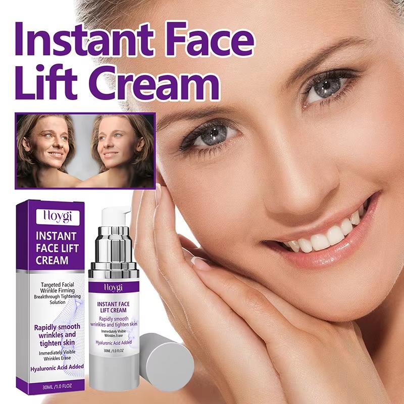 Instant Wrinkle Remover Face Cream Firming Lifting Anti Aging Fade Fine Lines Whitening Moisturizing Brighten Tighten Skin Care