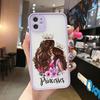 Super Mom Dad Gril Boy Child Phone Case For iPhone 17 16 15 14 13 12 11 Pro Max Mini 7 8 Plus SE Shockproof Matte Cover Fundas