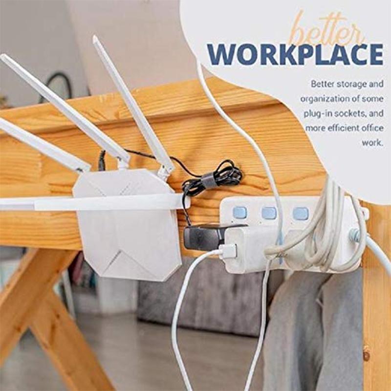 10 Pairs Double Sided Adhesive Wall Hooks Waterproof Clothes Hats Towel Hooks