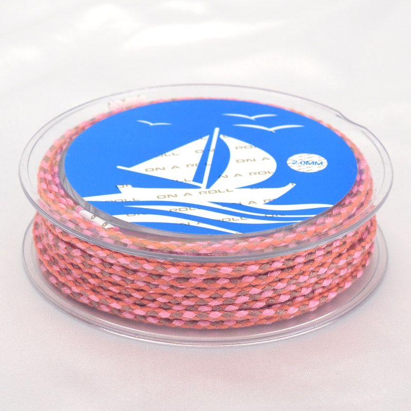 Colorful Carrying Strap Braided Rope Hand-Made Cotton Threads Handcraft Braiding Rope Braided Rope Bracelet Braiding Thread Crafts Tassel DIY Material