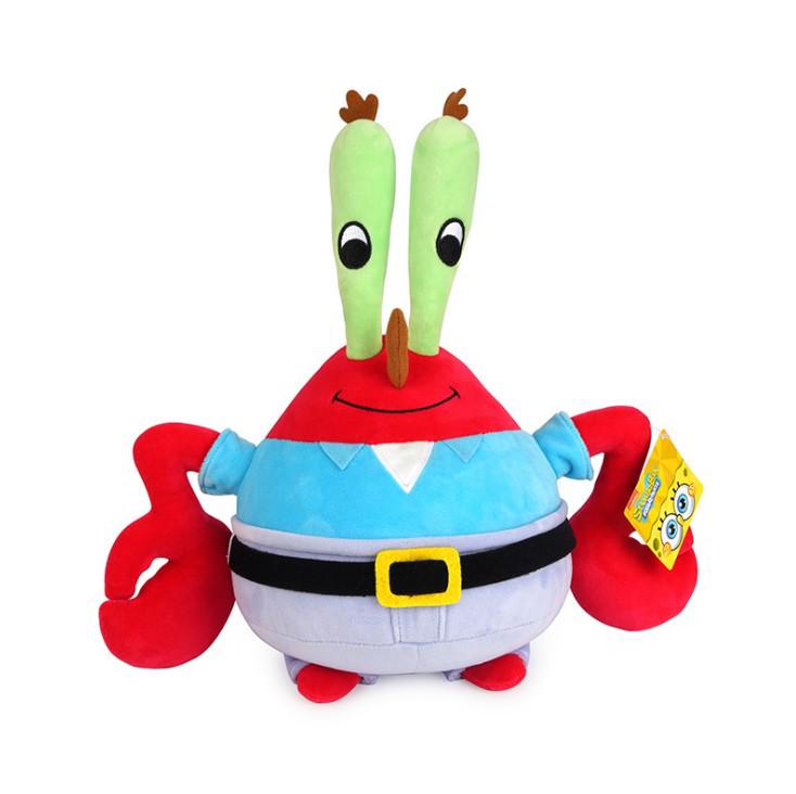 Patrick Star & Squidward Plush Toy Set with Snail Pendant Doll