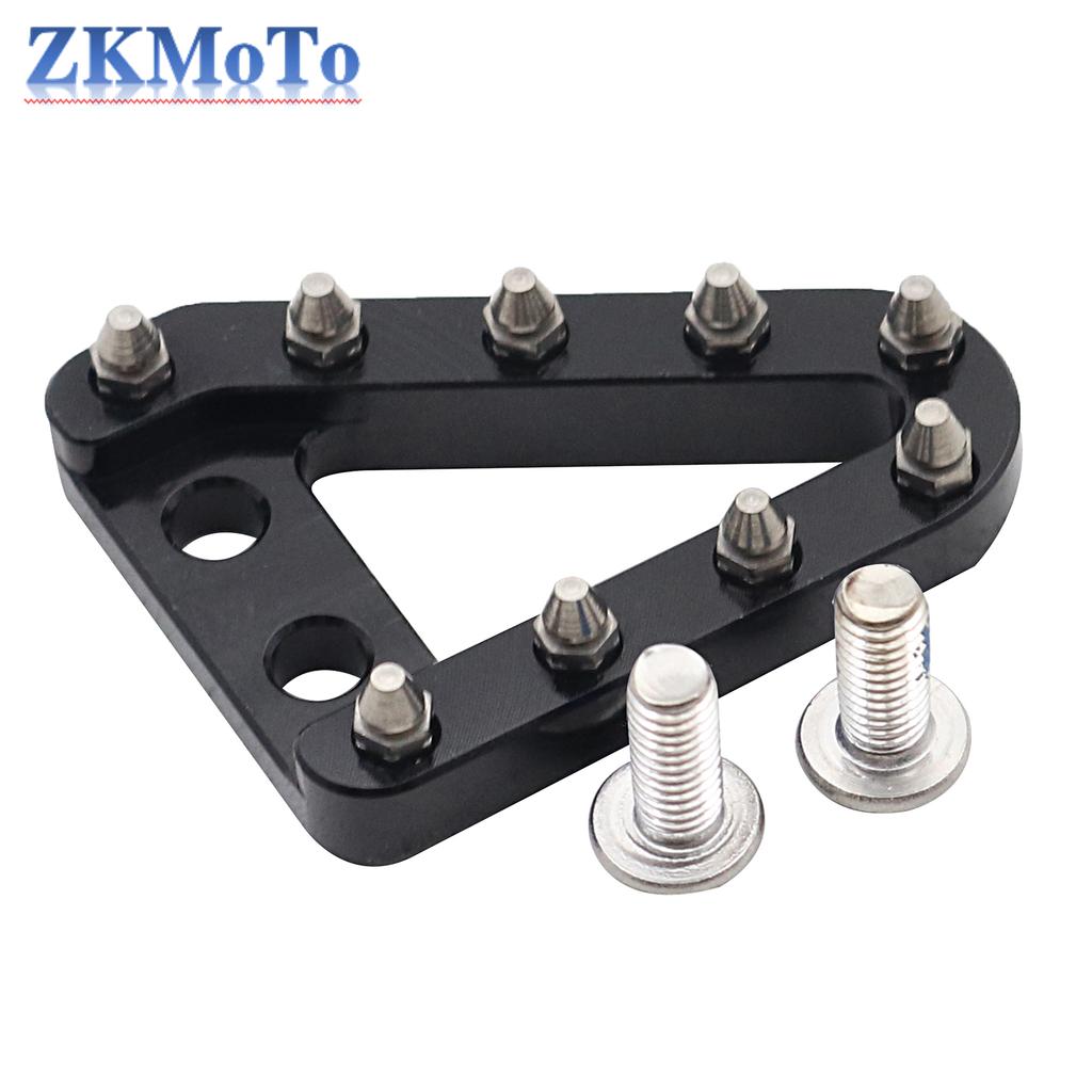CNC Rear Brake Pedal Step Plate Tip For KTM SX SXF EXC EXCF XC XCF XCW XCFW TC TE 2008 2009 2010 2011 2012 2013 2014 2015 2016